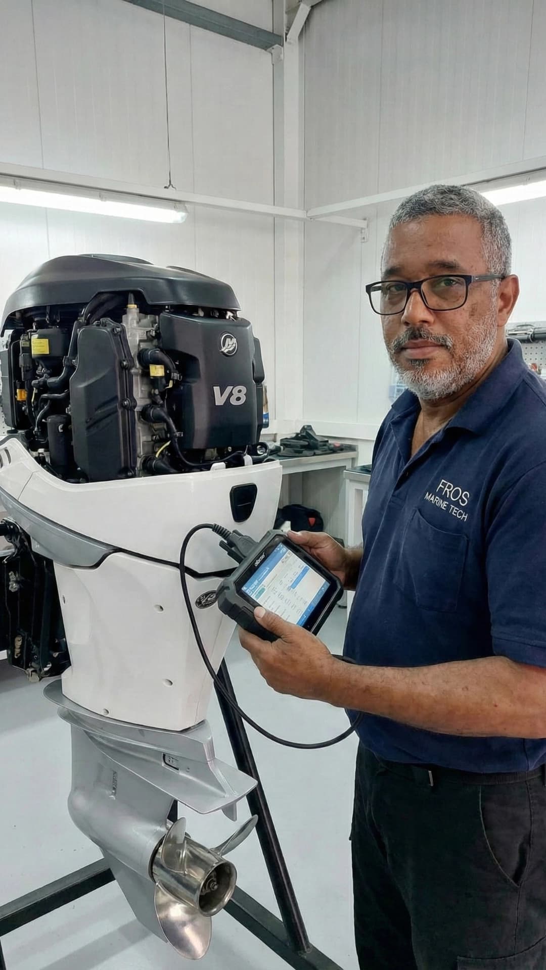 Especialistas em manutenção de motores diesel náuticos